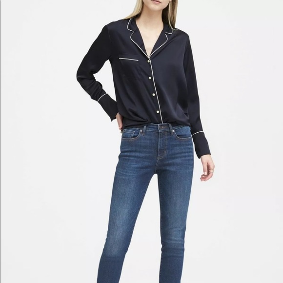 Banana Republic Tops - Banana Republic Dillon-Fit Pajama-Style Shirt